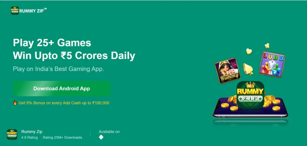 Rummy Zip Game – Rummy Zip APK Download & Mobile Rummy Game